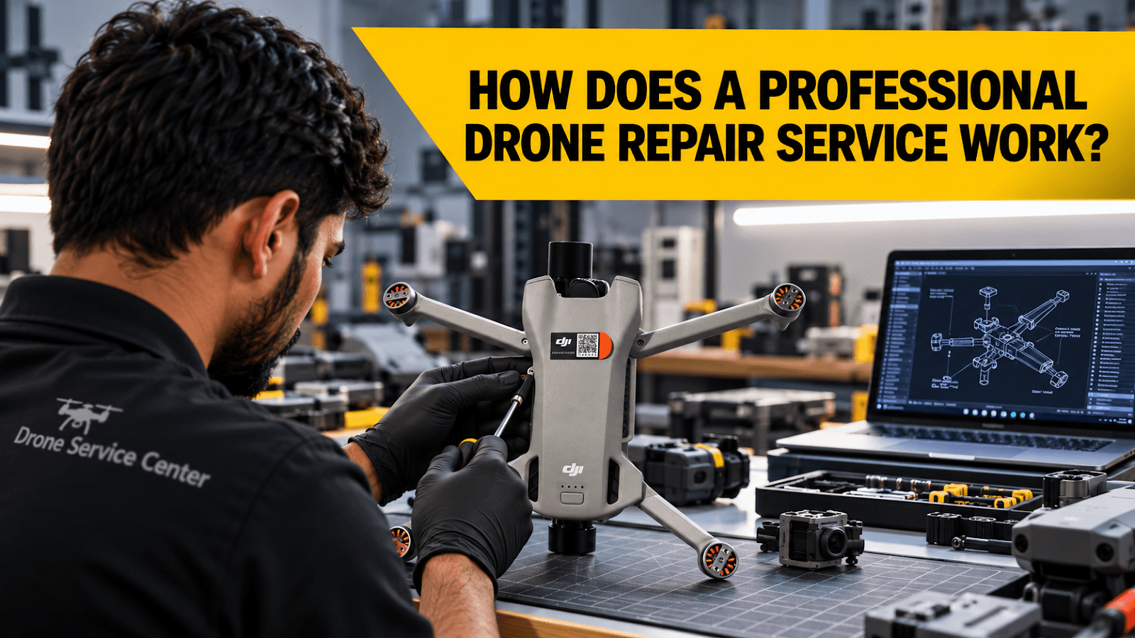 How Does a Professional Drone Repair Service Work?